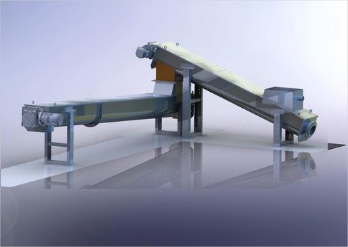Shaftless screw conveyor - TSA - SE.F.T. - horizontal / transport