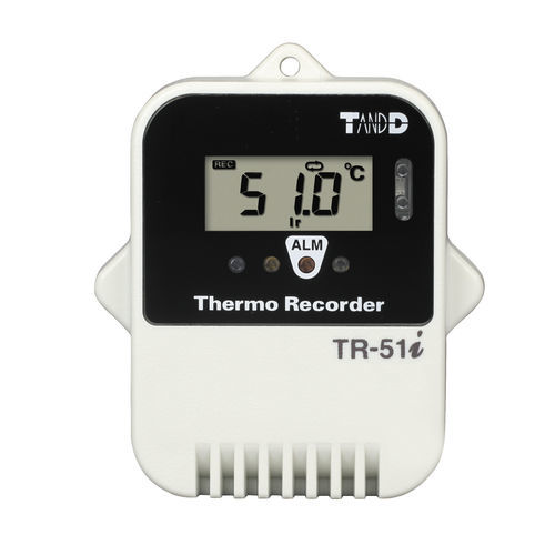 Temperature data logger - TR-51i - T&D Corporation - USB / with LED display / for freezers