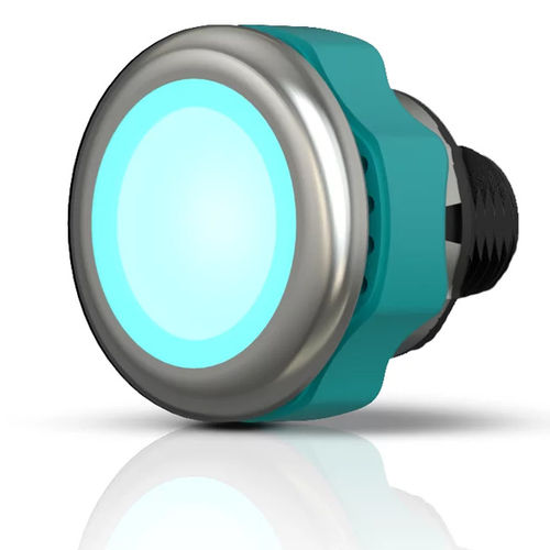 Stainless steel indicator light - CANEO series10 Signal Stainless Steel - CAPTRON - LED / panel-mount / threaded