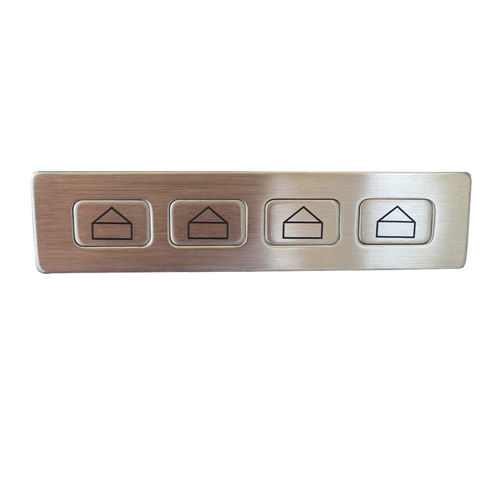 4-key keypad - K-TEK-B116FK - Key Technology China Limited - panel-mount / stainless steel / IP65