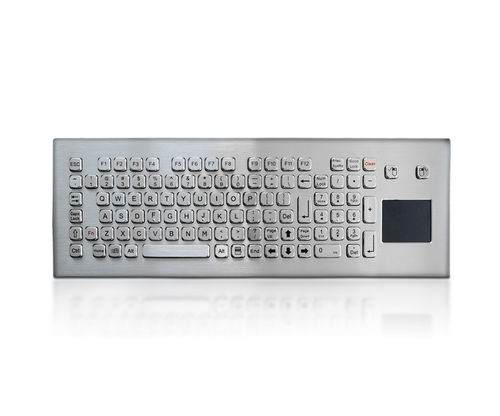 Panel-mount keyboard - K-TEK-A420TP-KP-FN-DWP - Key Technology China Limited - with 2 mouse keys / 103-key / with touchpad