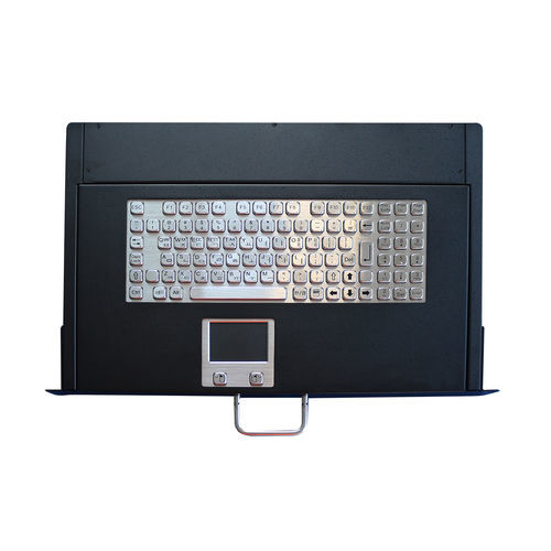 Rack drawer keyboard - K-TEK-A320KP-FN-A83TP - Key Technology China Limited - with Fn key / with 2 mouse keys / 99-key