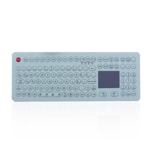 Panel-mount keyboard - K-TEK-D399TP-KP-FN - Key Technology China Limited - with mechanical keys / membrane / with Fn key