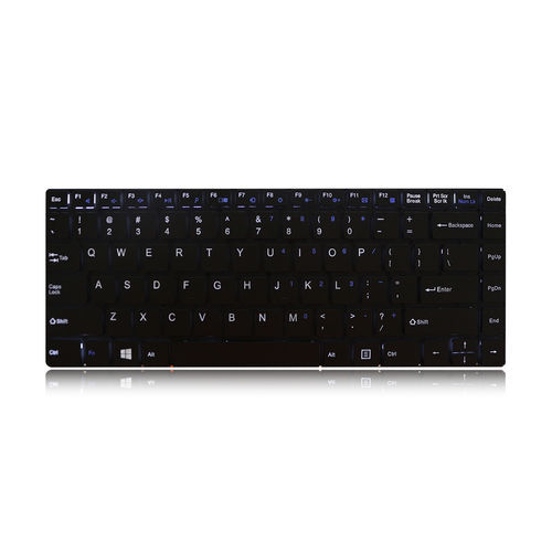 Scissor switch keyboard - K-TEK-V291-FN-BL-SC - Key Technology China Limited - panel-mount / with Fn key / 86-key