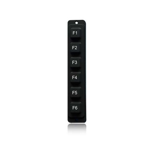 Control keypad - K-TEK-M18FK - Key Technology China Limited - 6-key / panel-mount / silicone rubber