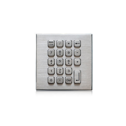 19-key keypad - K-TEK-A118KP-DT-DWP - Key Technology China Limited - benchtop / metal / stainless steel
