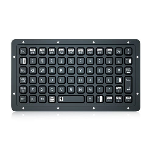 Panel-mount keyboard - K-TEK-M183-FN-BL-ML - Key Technology China Limited - with mechanical keys / with Fn key / 69-key