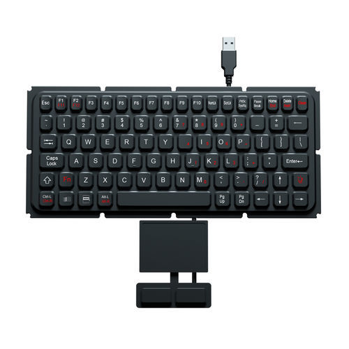 Panel-mount keyboard - K-TEK-M270-FN-BL-ML-OEM+TP65+2KEY - Key Technology China Limited - with mechanical keys / with Fn key / with 2 mouse keys