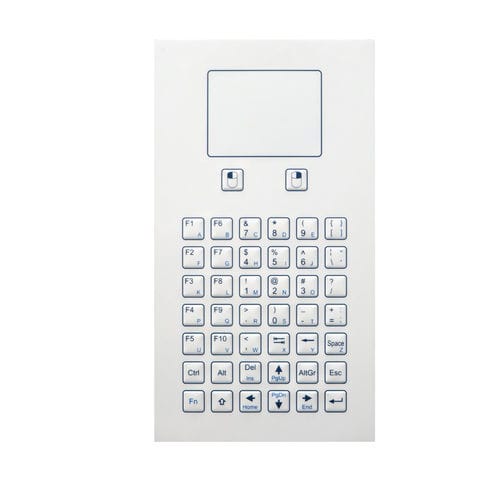 Keypad with 2 mouse keys - K-TEK-D125TP-KP-FN-SW - Key Technology China Limited - 44-key / panel-mount / membrane