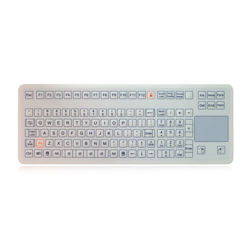 Desktop keyboard - K-TEK-D399TP-KP-FN-DT-SW - Key Technology China Limited - membrane / with 2 mouse keys / 108-key