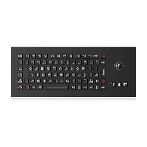 Panel-mount keyboard -  K-TEK-M361-14-LTB-FN-BL-BT-DWP-V02 - Key Technology China Limited - with mechanical keys / with 3 mouse keys / 86-key