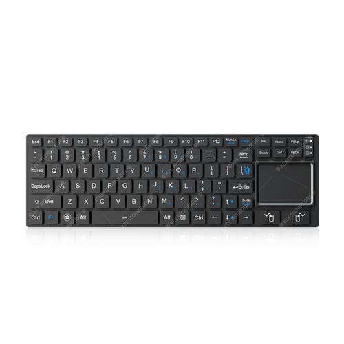 Panel-mount keyboard - K-TEK-V340TP-FN-BL-FC-SC-ML-DWP - Key Technology China Limited - scissor switch / with 2 mouse keys / 88-key