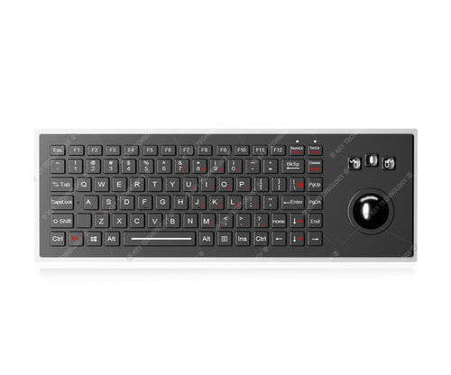 Panel-mount keyboard - K-TEK-M350-38-MTB-FN-BL-NV-151B - Key Technology China Limited - with mechanical keys / with 3 mouse keys / 89-key