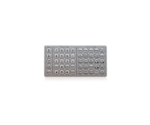 50-key keypad - K-TEK-D85KP-50-ML - Key Technology China Limited - panel-mount / membrane / polymer