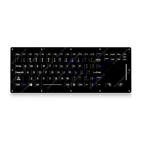 Panel-mount keyboard - K-TEK-M315TP-FN-BL-FC-KC-ML-EP - Key Technology China Limited - with mechanical keys / with 2 mouse keys / 87-key