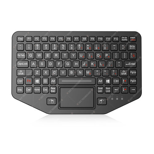 Panel-mount keyboard - K-TEK-M284TP-FN-BL-ML - Key Technology China Limited - with mechanical keys / with Fn key / with 2 mouse keys