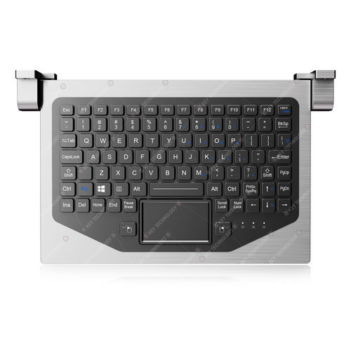 Desktop keyboard - K-TEK-M275TP-FN-BL-FC-KC-ML-SDT-AL - Key Technology China Limited - carbon contact / with 2 mouse keys / 92-key