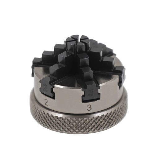 6-jaw workpiece clamping chuck - 6 ZK 30 Mini Series - Maprox AG