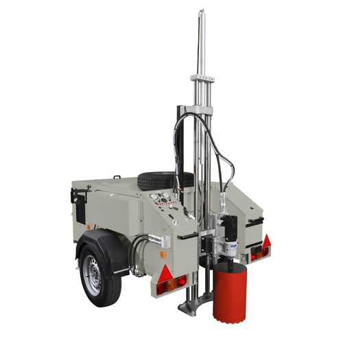 Towed trailer - CRT-HCT - Cooper Research Technology - hydraulic