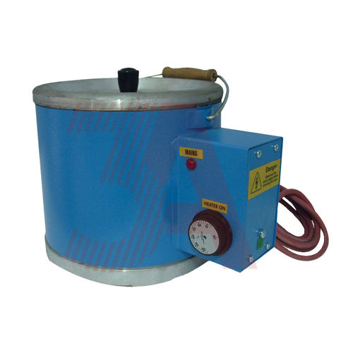 Aluminium melting pot - TC-1050 - Cooper Research Technology - with thermostat