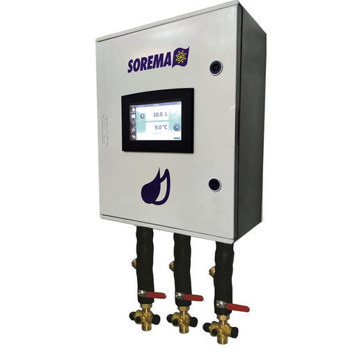 Water mixer-dispenser - DMT-PROG - SOREMA - volumetric / for the food industry / configurable