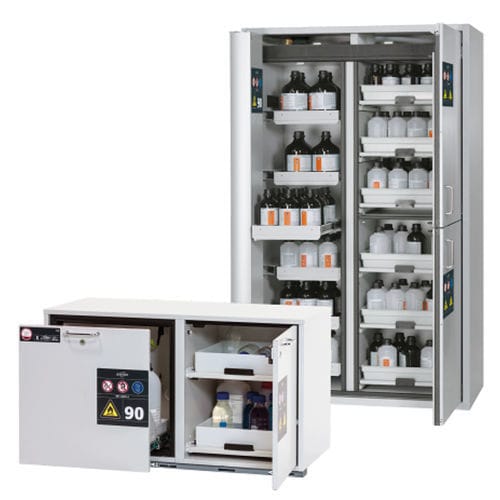 Storage cabinet - K-LINE - asecos GmbH - security / floor-mounted / double-door