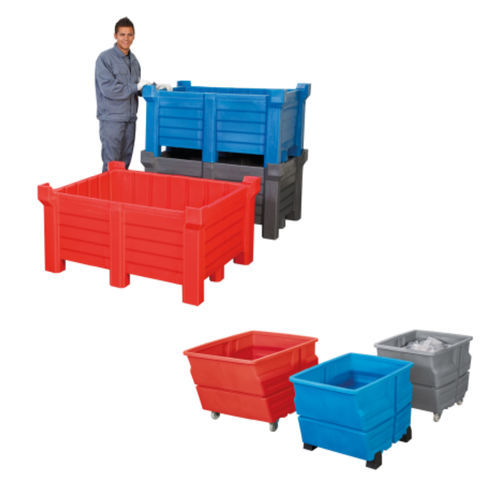 Stacking crate - 22536 - asecos GmbH - polyethylene / storage / handling