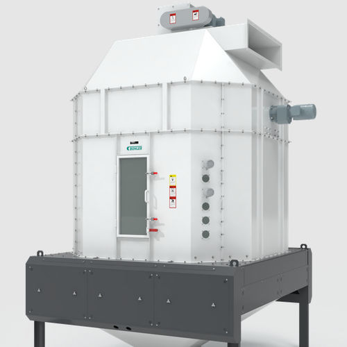 Counter-current cooler - Bühler Group - air / for the food industry