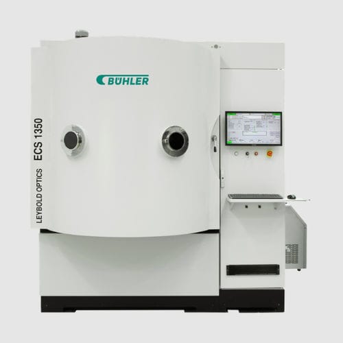 Anti-reflective vacuum coating machine - ECS 1350 - Bühler Group - reflective / for Rx production