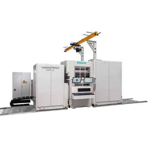 Vacuum metallizing system - CAP - Bühler Group - plastic film