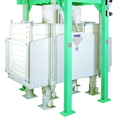 Dry screening screener - SuperSift&trade; - Bühler Group - for legumes and cereals / for the food industry / for bulk materials