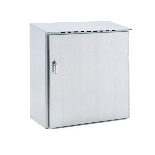 Storage cabinet - 755232 - AJ Produkter - floor-mounted / door / sheet steel