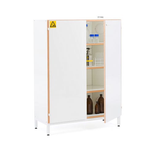 Storage cabinet - 755230 - AJ Produkter - floor-mounted / shelf / double-door