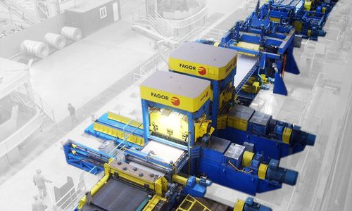 Aluminum cut-to-length cutting line - Fagor Arrasate S.Coop. - sheet / winding / automatic