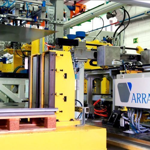 Panel production line - Fagor Arrasate S.Coop. - profile / sheet metal / automatic