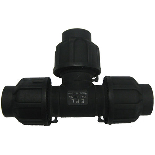 Hydraulic fitting - 09P.TEE series - OMI Officine Meccaniche Industriali - socket / T-shaped / plastic