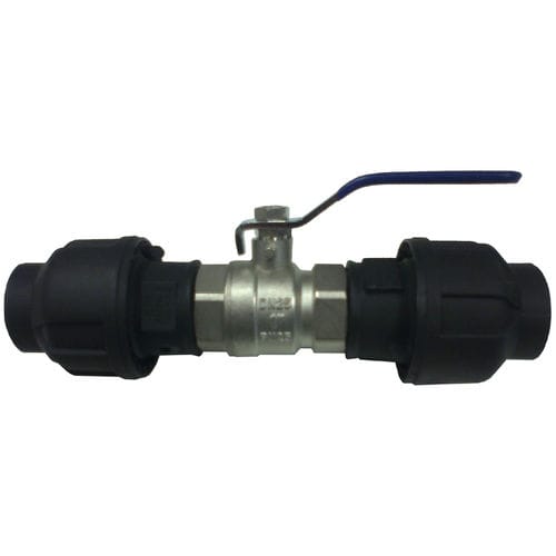 Ball valve - 09P.VAL series - OMI Officine Meccaniche Industriali - lever / aluminium