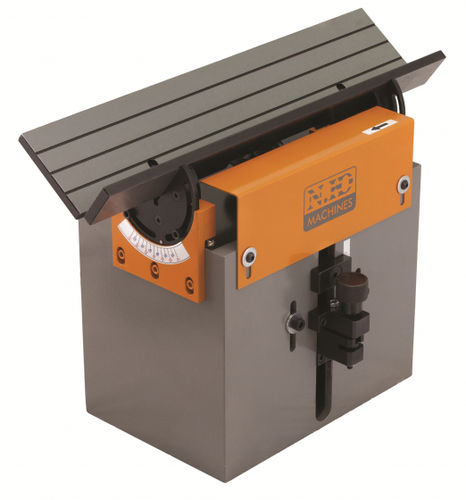 Electric chamfering and deburring machine - B3 - NKO MACHINES - hand-held / for metal / angular adjustment