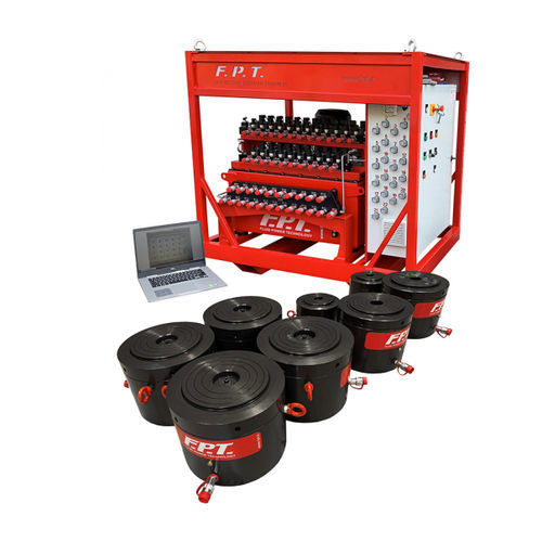 Synchronous lifting system - FPT SYNCRO  - FPT Fluid Power Technology - hydraulic / cylinder / for heavy loads