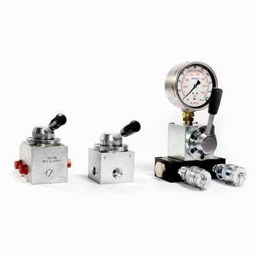 Manual valve - VM-VE  - FPT Fluid Power Technology - for oil / for pump / 3-way