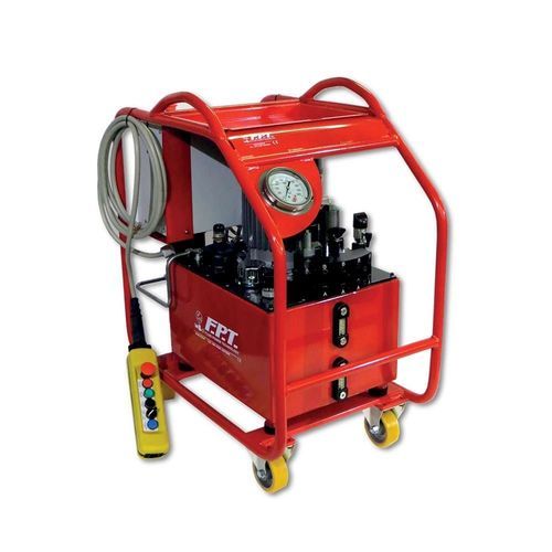 Torque wrench hydraulic power unit - FPH-HTW-HF - FPT Fluid Power Technology - air-driven / electric motor / high-pressure