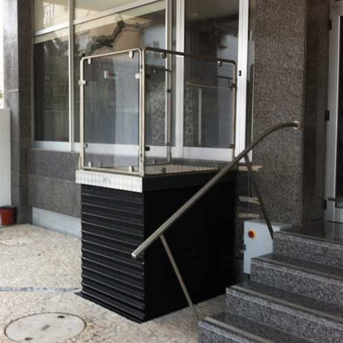 Railway vehicle elevator - PEMR - ACL - Alfredo Cardoso Ltd - for people with reduced mobility / platform / scissor