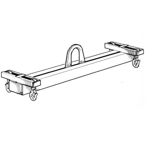 H-shaped spreader beam - CDMA - SAPEM - industrial / fixed / horizontal