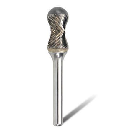 Ball nose milling cutter - 6400-37108 - Bordo Industrial Pty ltd - solid / burr / tungsten carbide
