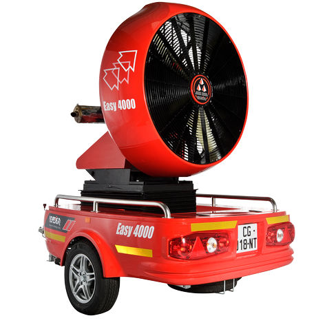 Floor-standing fan - EASY 4000 - LEADER - mobile / propeller / cooling