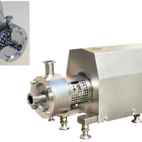 Rotor-stator mixer - BORHP 1 series - Wenzhou BOAO Mechanical Manufacturing Co.,Ltd. - batch / solid/liquid / single-stage
