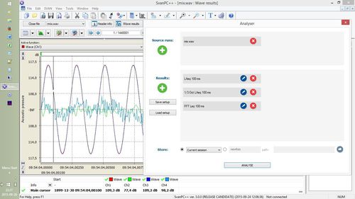 Analysis software - SvanPC++ Wave - SVANTEK Sp. z o.o. - calculation