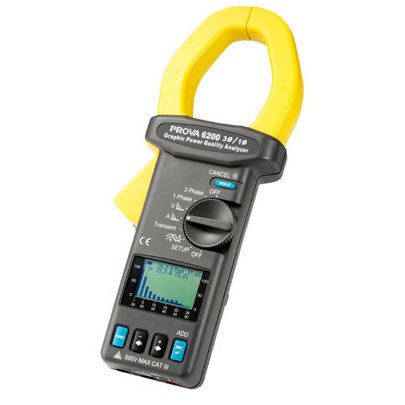Electrical network analyzer - PROVA-6200 - TES Electrical Electronic Corp. - power quality / harmonic / portable