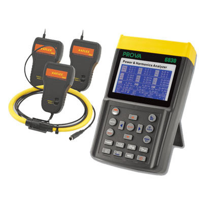 Electrical network analyzer - PROVA 6830A - TES Electrical Electronic Corp. - power / voltage / power factor