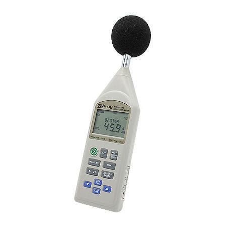 Integrating sound level meter - TES-1353F - TES Electrical Electronic Corp. - class 2 / data logging / USB